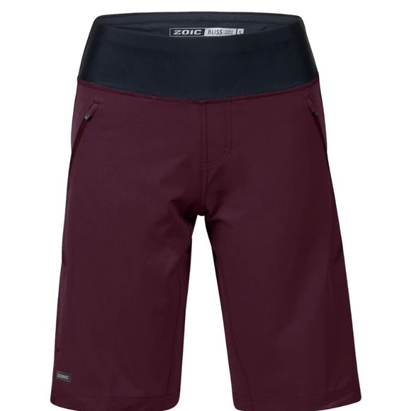 ZOIC Women's Bliss Bike Shorts - Burgundy - Picture 1 of 10